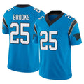 C.Panthers #25 Jonathon Brooks Player Blue Vapor F.U.S.E. Limited Home Game Ldoa Stitched Jerseys