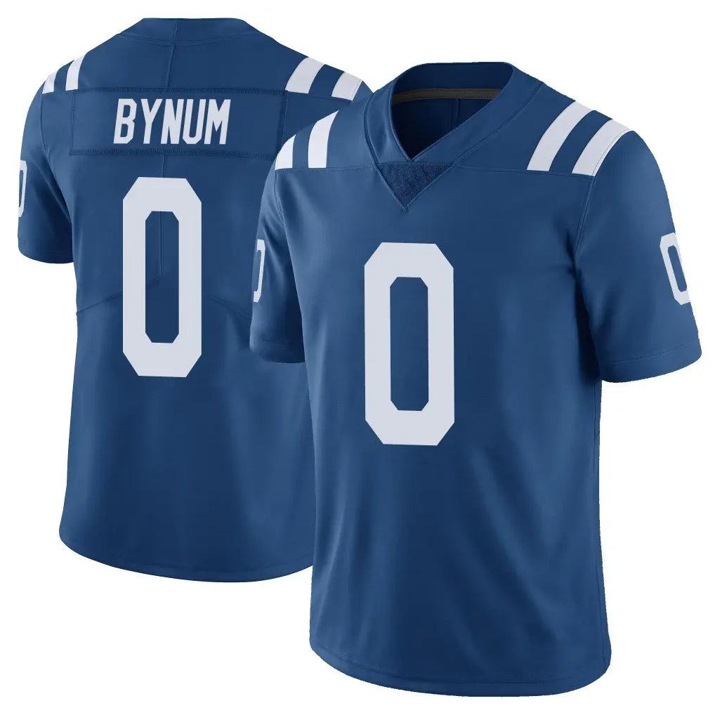 IN.Colts #0 Camryn Bynum Player Royal Limited Vapor Untouchable Home Game Ldoa Stitched Jerseys