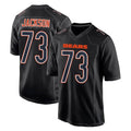 C.Bears #73 Jonah Jackson Player Carbon Black Fashion Game Ldoa Stitched Jerseys