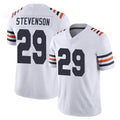 C.Bears #29 Tyrique Stevenson Player White Classic Vapor Limited Home Game Ldoa Stitched Jerseys
