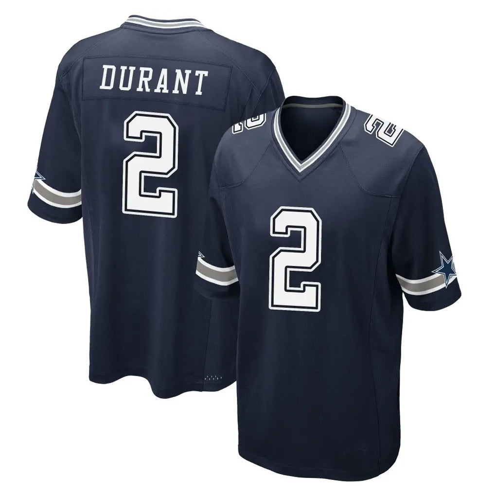 D.Cowboys #2 Cobie Durant Player Navy Home Game Kdoa Stitched Jerseys