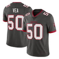 TB.Buccaneers #50 Vita Vea Player Pewter Limited Alternate Vapor Home Game Ldoa Stitched Jerseys