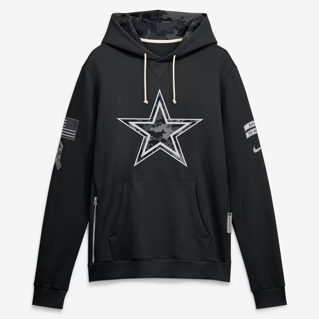 D.Cowboys 2026 Black Logo Pullover Hoodies Limited Game Ldoa Stitched Jerseys