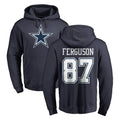 D.Cowboys #87 Jake Ferguson Player Navy Pullover Hoodies Limited Ldoa Stitched Jerseys