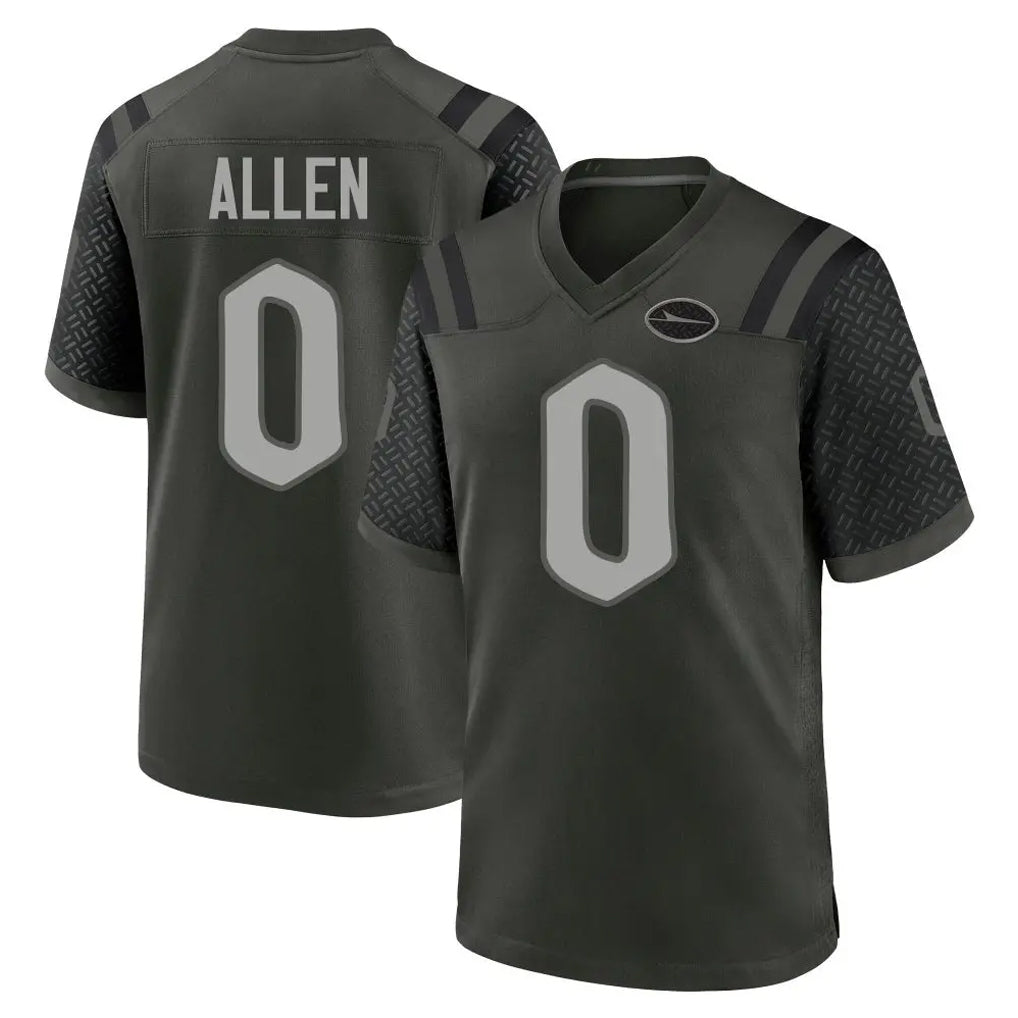 NY.Jets #0 Braelon Allen Player Green 2025 Rivalries Collection Home Game Ldoa Stitched Jerseys