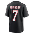A.Falcons #7 Bijan Robinson Player Black Alternate Game Ldoa Stitched Jerseys