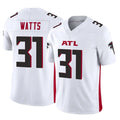 A.Falcons #31 Xavier Watts Player White Vapor F.U.S.E. Limited Ldoa Stitched Jerseys