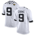 J.Jaguars #9 Logan Cooke Player White Home Game Ldoa Stitched Jerseys