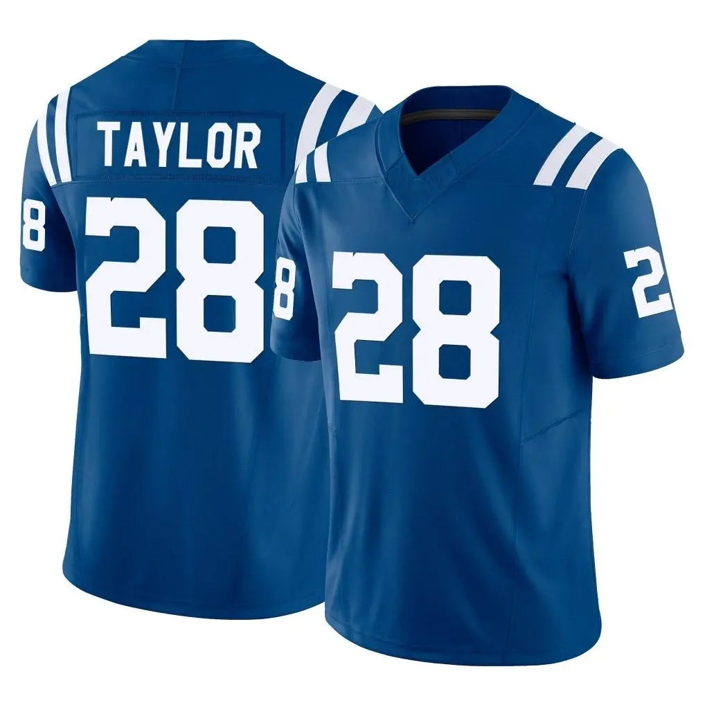 IN.Colts #28 Jonathan Taylor Player Royal Limited Vapor F.U.S.E. Home Game Ldoa Stitched Jerseys