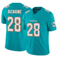 M.Dolphins #28 De'Von Achane Player Aqua Limited Vapor F.U.S.E. Home Game Ldoa Stitched Jerseys