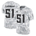 M.Vikings #51 Blake Cashman Player Arctic Camo Salute To Service Limited Game Ldoa Stitched Jerseys