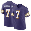 M.Vikings #7 Byron Murphy Jr. Player Purple Classic Home Game Ldoa Stitched Jerseys