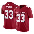 A.Cardinals #33 Trey Benson Player Cardinal Vapor F.U.S.E. Limited Home Game Ldoa Stitched Jerseys