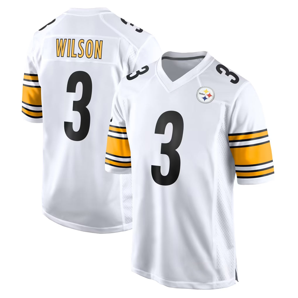 P.Steelers #3 Jaquan Brisker Player White Home Game Ldoa Stitched Jerseys