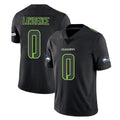 S.Seahawks #0 DeMarcus Lawrence Player Black Impact Limited Home Game Ldoa Stitched Jerseys