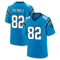 C.Panthers #82 Tommy Tremble Player Blue Home Game Ldoa Stitched Jerseys