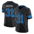 D.Lions #31 Kerby Joseph Player Black Alternate Vapor F.U.S.E. Limited Home Game Ldoa Stitched Jerseys