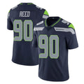 S.Seahawks #90 Jarran Reed Player Navy Limited Vapor Untouchable Home Game Ldoa Stitched Jerseys