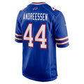 B.Bills #44 Joe Andreessen Player Royal Home Game Ldoa Stitched Jerseys