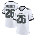P.Eagles #26 Saquon Barkley Player White Game Home Ldoa Stitched Jerseys