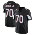 A.Cardinals #70 Paris Johnson Jr. Player Black Vapor Limited Home Game Ldoa Stitched Jerseys