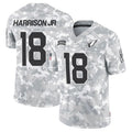 A.Cardinals #18 Marvin Harrison Jr. Player Camo Salute to Service Limited Ldoa Stitched Jerseys