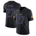 M.Vikings #27 Jordan Mason Player Black Impact LImited Home Game Ldoa Stitched Jerseys