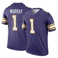 M.Vikings #1 Kyler Murray Player Purple Limited Classic Home Game Ldoa Stitched Jerseys