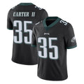 P.Eagles #35 Michael Carter II Player Black Limited Vapor Untouchable Home Game Ldoa Stitched Jerseys