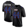 NY.Giants #44 Cam Skattebo Player Carbon Fashion Limited Home Game Ldoa Stitched Jerseys