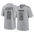 LV.Raiders #2 Ashton Jeanty Player Gray Atmosphere Fashion Limited Game Ldoa Stitched Jerseys