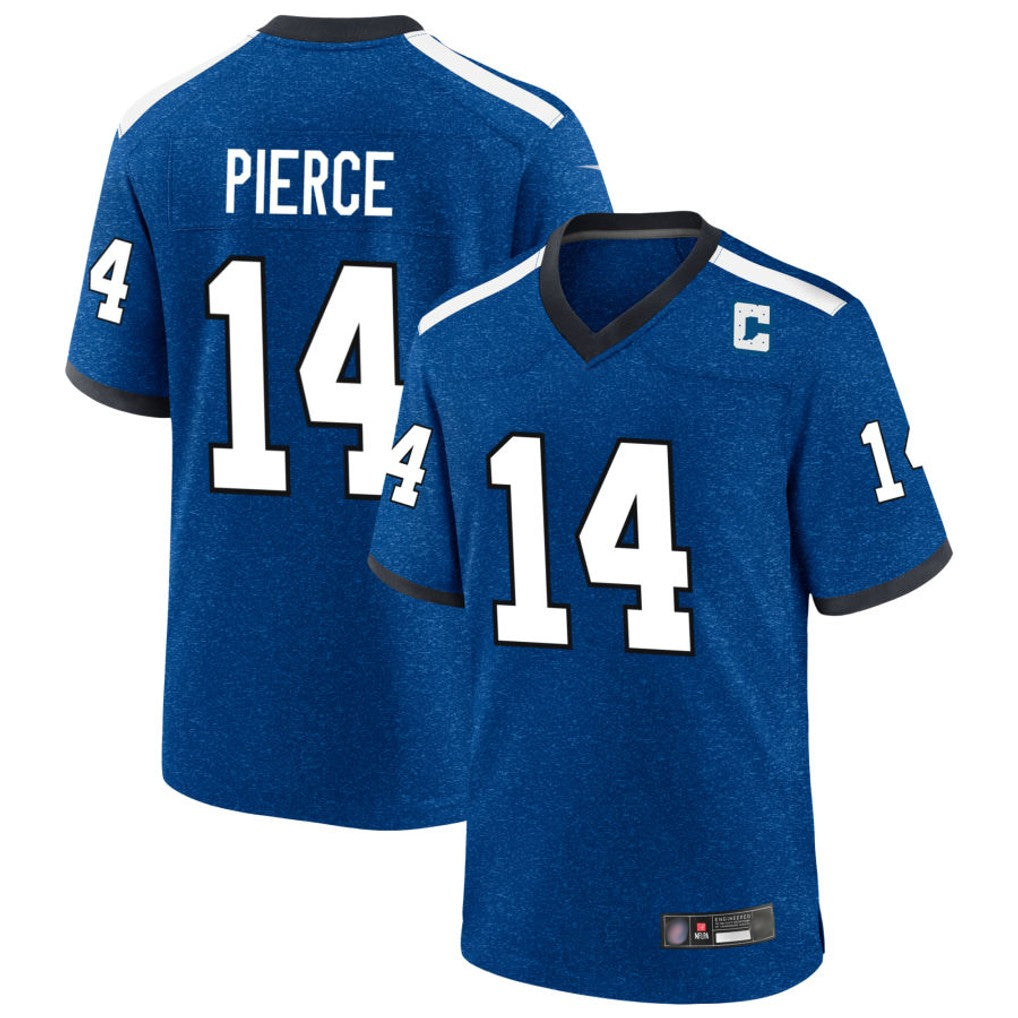 IN.Colts #14 Alec Pierce Player Royal Alternate Indiana Nights Home Game Ldoa Stitched Jerseys