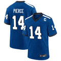IN.Colts #14 Alec Pierce Player Royal Alternate Indiana Nights Home Game Ldoa Stitched Jerseys