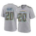 LA.Chargers #20 Cam Hart Player Gray Atmosphere Fashion Home Game Ldoa Stitched Jerseys
