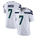 S.Seahawks #7 Uchenna Nwosu Player White Limited Vapor Untouchable Home Game Ldoa Stitched Jerseys