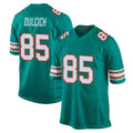 M.Dolphins #85 Greg Dulcich Player Aqua Alternate Home Game Ldoa Stitched Jerseys