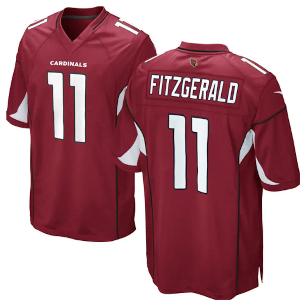 A.Cardinals #11 Larry Fitzgerald Player Cardinal Game Ldoa Stitched Jerseys