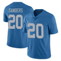 D.Lions #20 Barry Sanders Player Blue Limited Throwback Vapor Untouchable Ldoa Stitched Jerseys