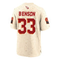 A.Cardinals #33 Trey Benson Player Cream Rivalries Collection Game Ldoa Stitched Jerseys