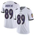 B.Ravens #89 Mark Andrews Player White Vapor Untouchable Game Ldoa Stitched Jerseys