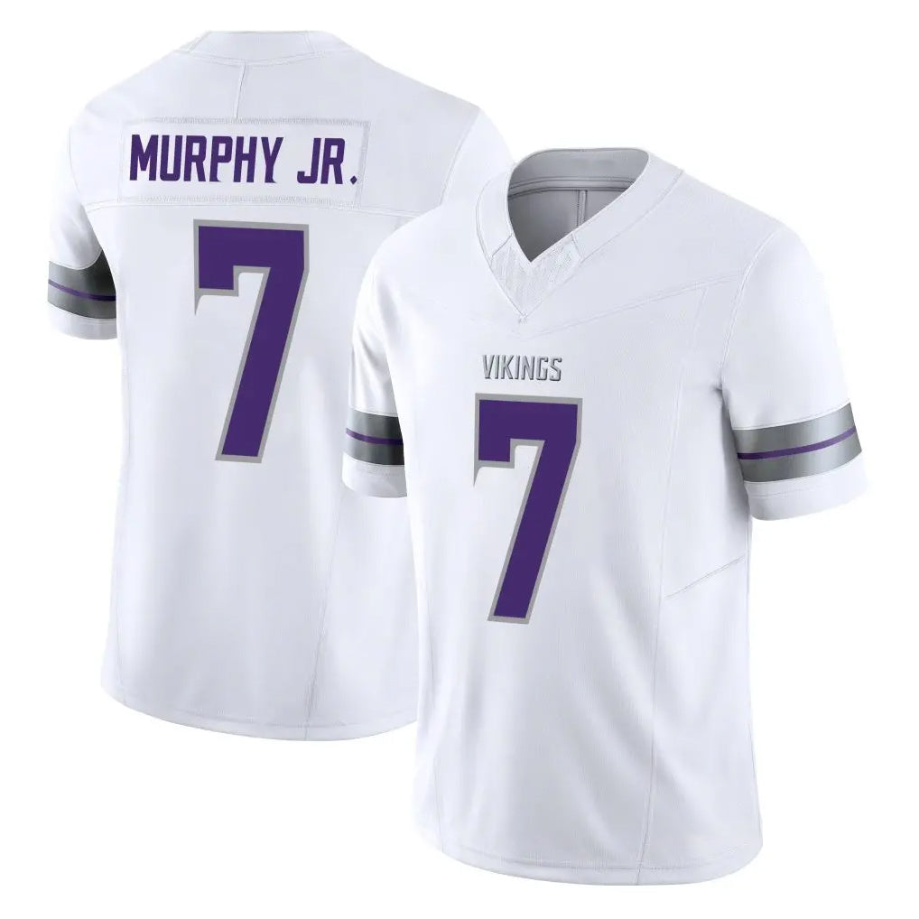 M.Vikings #7 Byron Murphy Jr. Player White Limited Alternate Vapor F.U.S.E. Home Game Ldoa Stitched Jerseys