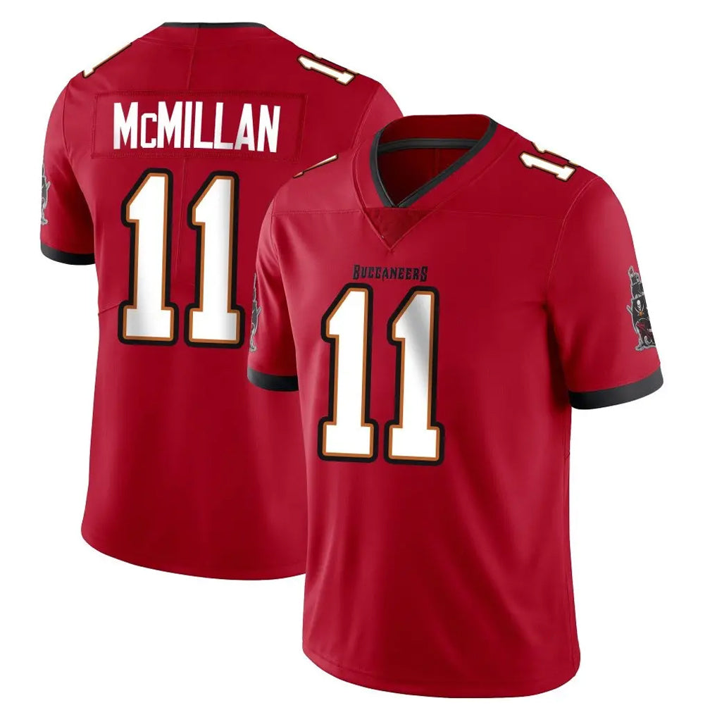 TB.Buccaneers #11 Jalen McMillan Player Red Limited Vapor Home Game Ldoa Stitched Jerseys