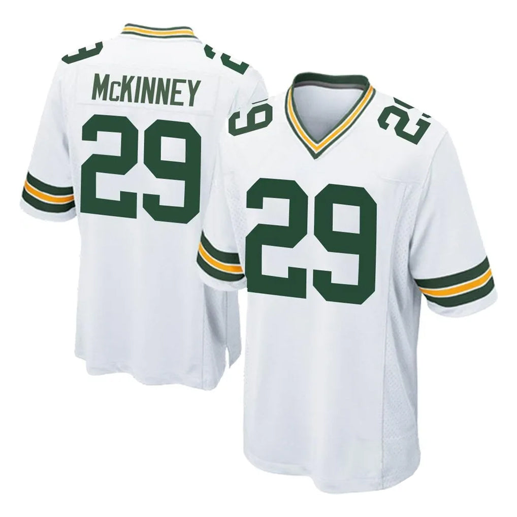 GB.Packers #29 Xavier McKinney Player White Home Game Ldoa Stitched Jerseys