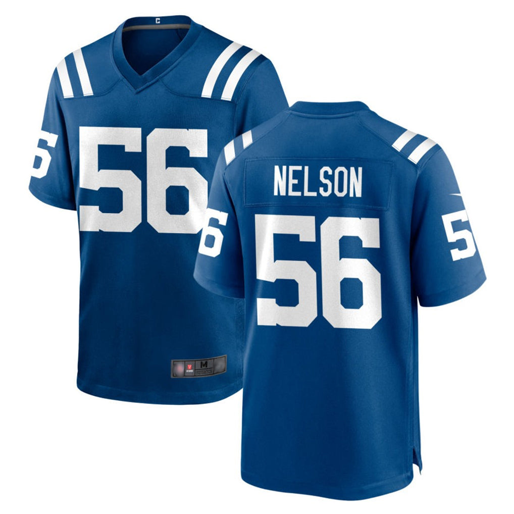 IN.Colts #56 Quenton Nelson Player Royal Home Game Ldoa Stitched Jerseys