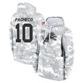 D.Lions #10 Isiah Pacheco Player Arctic Camo Salute to Service Hoodies Limited Game Ldoa Stitched Jerseys