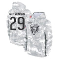 C.Bears #29 Tyrique Stevenson Player Arctic Camo Salute to Service Pullover Hoodies Limited Ldoa Stitched Jerseys