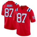 NE.Patriots #87 Romeo Doubs Player Red Home Game Ldoa Stitched Jerseys