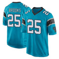 C.Panthers #25 Jonathon Brooks Player Blue Game Ldoa Stitched Jerseys