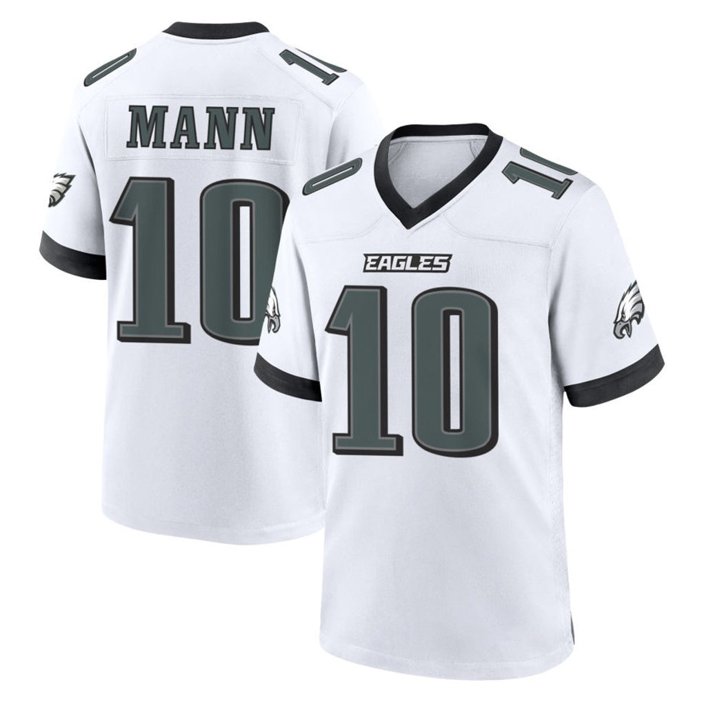 P.Eagles #10 Braden Mann Player White Game Home Ldoa Stitched Jerseys