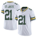 GB.Packers #21 Benjamin St-Juste Player White Vapor Untouchable Limited Home Game Ldoa Stitched Jerseys